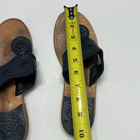 Jack Rogers Navy Leather Women's Sandals size 8 - Picture 10 of 10
